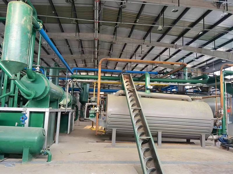 日处理100T动物油熬练生产线